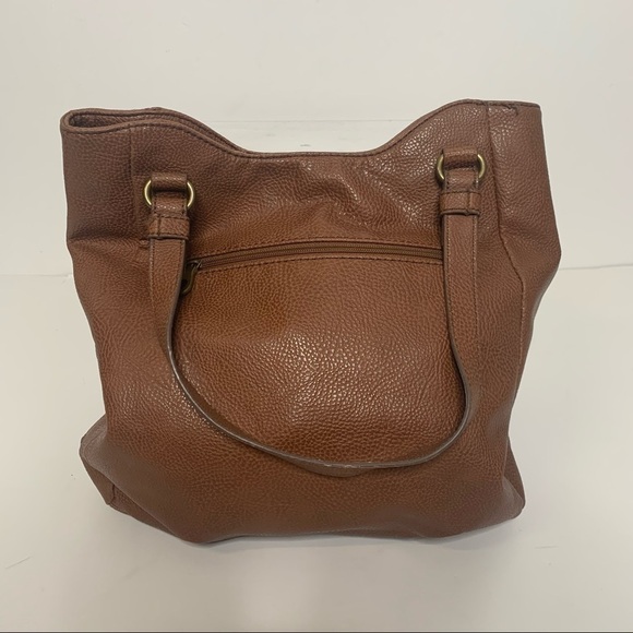 Relic by Fossil Vegan Tan Pebble Leather Blakely Hobo Tote Bag - Picture 7 of 16